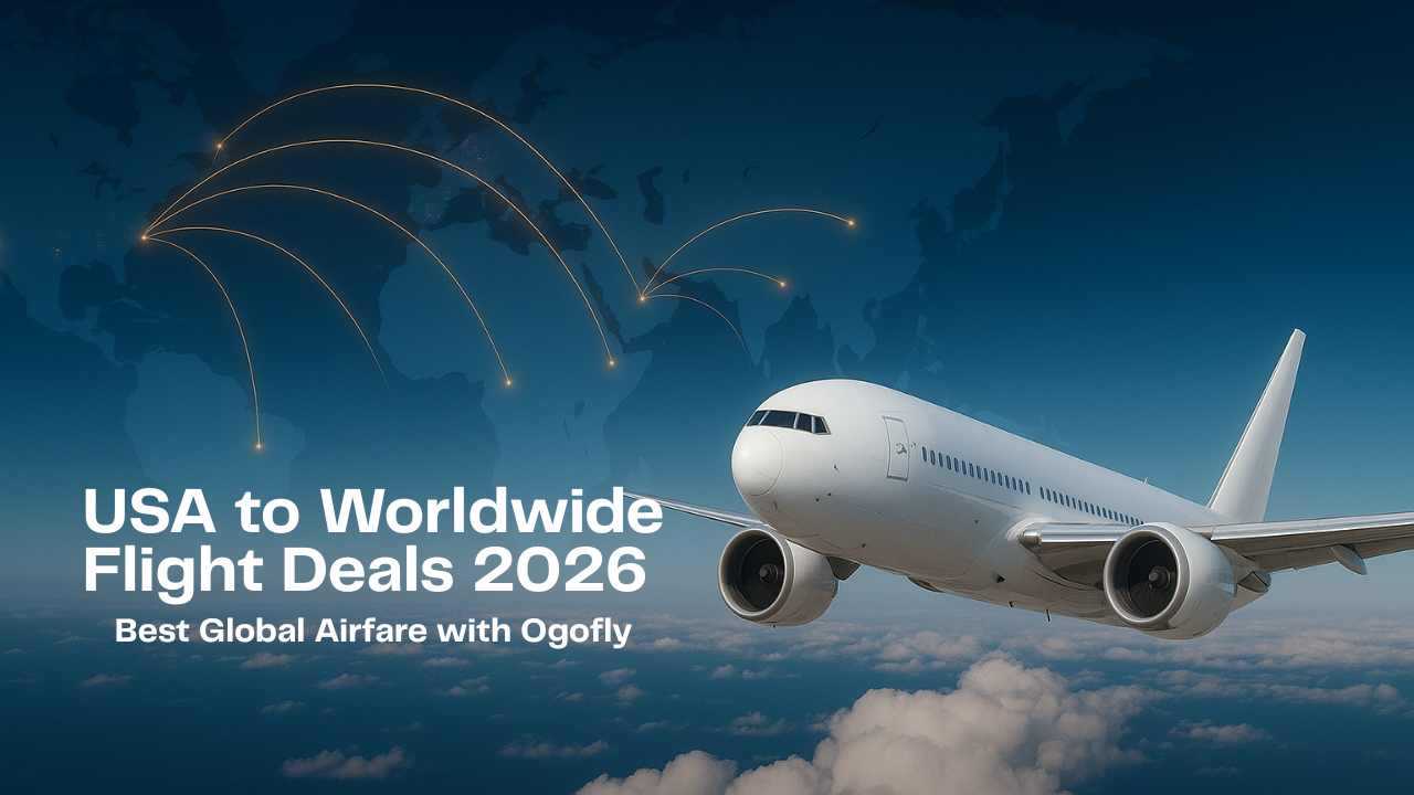 USA to Worldwide Flight Deals 2026 | Best Global Airfare with Ogofly